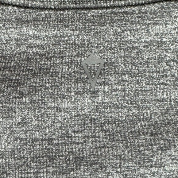 Ivivva By Lululemon Girls Grey Full Zip Jacket W/ Pink Accents Thumb Holes Sz 12 - Picture 3 of 7
